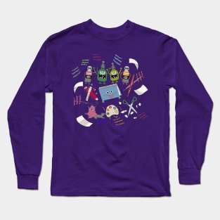 Art Monsters Mash Long Sleeve T-Shirt